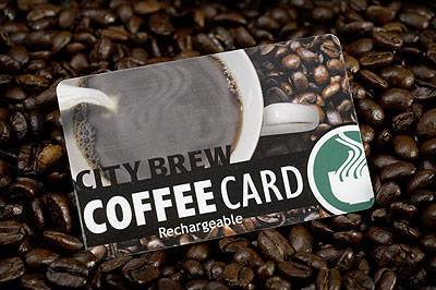 Gift Card  City Brew Coffee - Retail